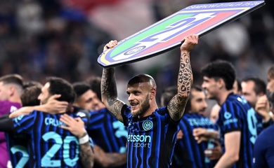 Inter Milan về đích sớm 3 vòng đấu, chính thức vô địch Serie A lần thứ 21