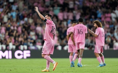 Messi ghi bàn tuyệt đẹp, Inter Miami dẫn 3-0 vẫn thua ngược khó tin ở trận derby