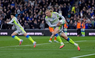 Bảng xếp hạng Ngoại hạng Anh mới nhất sau khi Man City bị cầm chân