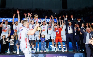 Dynamo Moscow chấm dứt sự thống trị của Zenit Kazan tại giải bóng chuyền Nga