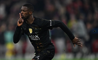 Bàn thắng chớp nhoáng của Dembele đưa PSG vào chung kết Champions League