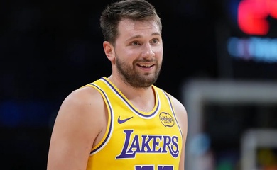 Chấn thương gân kheo của Luka Doncic tiến triển chậm, Lakers đối mặt nguy cơ bị loại sớm?