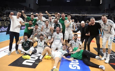 Panathinaikos hoàn tất cú đúp lịch sử bóng chuyền Hy Lạp