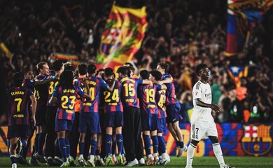 Bảng xếp hạng La Liga mới nhất sau khi Barcelona giành chức vô địch