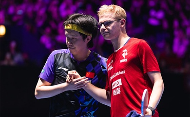 Wang Chuqin tỏa sáng, bóng bàn Trung Quốc đánh bại Pháp để vào chung kết London 2026