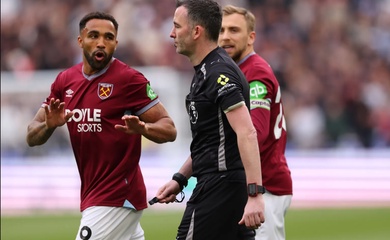 Premier League giải thích về lý do bàn thắng của West Ham vào lưới Arsenal bị từ chối