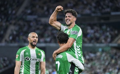 Real Betis trở lại Champions League sau hơn 20 năm