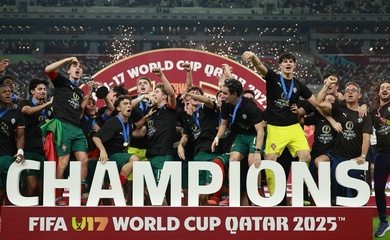 Bồ Đào Nha trở thành cựu vương ngay từ vòng loại U17 World Cup