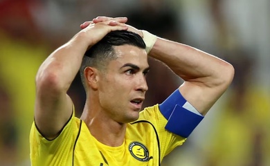Cristiano Ronaldo vẫn chưa giành được danh hiệu nào cùng Al Nassr sau thất bại thứ 14