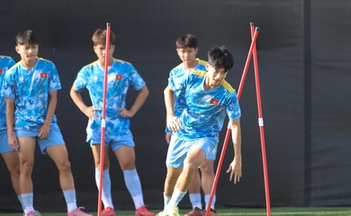 U17 Việt Nam ưu tiên hồi phục thể lực trước giờ đấu U17 Australia ở tứ kết châu Á