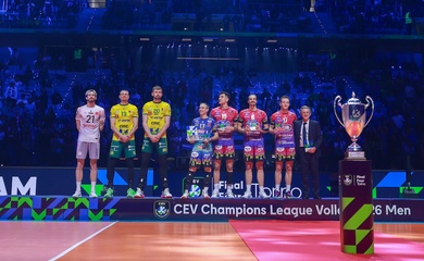 Perugia thống trị Dream Team CEV Champions League 2025/26