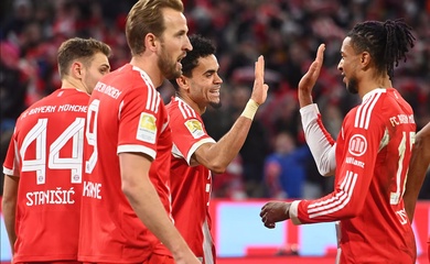 Bayern Munich đứng thứ 2 trong lịch sử về số bàn thắng trong một mùa giải