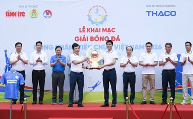 Khai màn ngày hội bóng đá của công nhân, viên chức Việt Nam