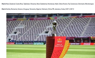 FIFA chính thức sửa sai, cập nhật lại tên U17 Việt Nam tại World Cup 2026