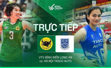 Link trực tiếp cúp bóng chuyền VTV9 Bình Điền hôm nay 21/5: VTV Bình Điền Long An vs Hà Nội Tasco Auto