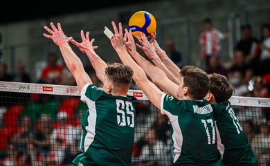 Giải giao hữu bóng chuyền nam tứ hùng tiếp tục sôi động tại Katowice