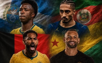 Đội tuyển của Ancelotti có số lượng kỷ lục các bang của Brazil tham dự World Cup