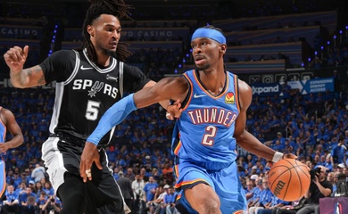 Shai Gilgeous-Alexander san bằng kỷ lục NBA Playoffs lịch sử của Russell Westbrook tại Thunder