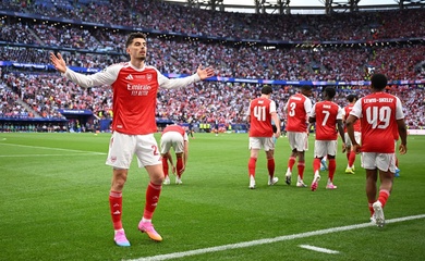 Havertz lập cột mốc lịch sử sau bàn mở tỷ số cho Arsenal trước PSG