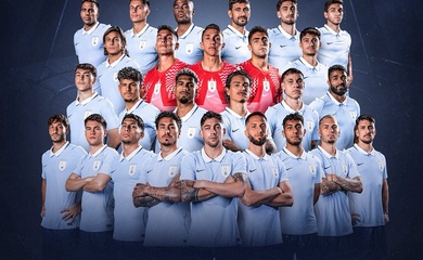 Uruguay công bố danh sách dự World Cup 2026: Không có "lão tướng" Luis Suarez