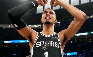 Spurs lật đổ Thunder ở Game 7: "Người ngoài hành tinh" Victor Wembanyama tiến thẳng tới NBA Finals