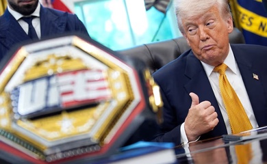 Tổng thống Donald Trump đầu tư vào công ty mẹ của UFC trước thềm sự kiện lịch sử tại Nhà Trắng