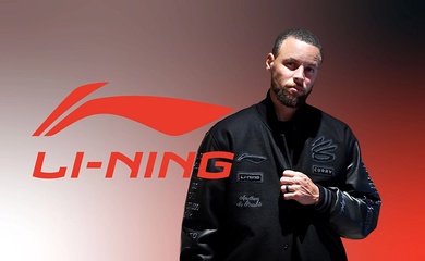 Siêu sao bóng rổ Stephen Curry ký hợp đồng bom tấn 10 năm với Li-Ning