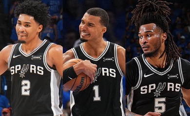 Wembanyama vẫn ở trên mặt đất khi San Antonio Spurs mơ đến chức vô địch NBA đầu tiên
