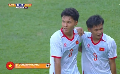 Hàng công bùng nổ, U19 Việt Nam đại thắng Myanmar
