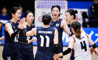 Hàn Quốc ra quân AVC Cup 2026 với chiến thắng cách biệt hơn cả ĐKVĐ Việt Nam