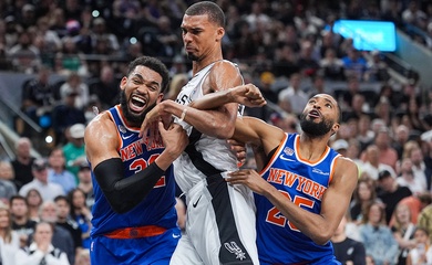 Kết quả Game 2 NBA Finals: Sai lầm tai hại của Wembanyama đưa Knicks lên dẫn trước 2-0 