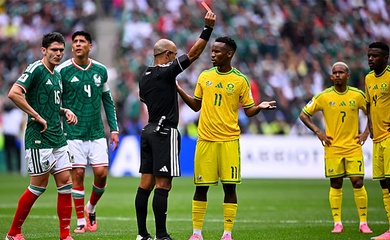 3 thẻ đỏ và những tranh cãi ở trận khai mạc World Cup 2026