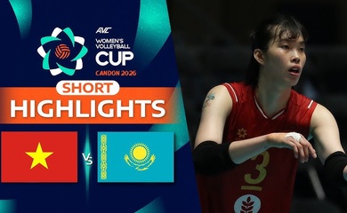 Highlight bóng chuyền AVC Cup 2026: Việt Nam vs Kazakhstan 5 set nghẹt thở