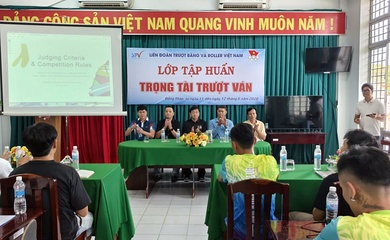 Tập huấn trọng tài sẵn sàng cho môn Trượt ván tại Đại hội Thể thao toàn quốc 2026