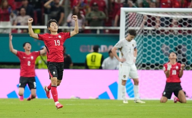 Xác suất Hàn Quốc tiến vào vòng 1/16 World Cup lên cực cao sau trận thắng CH Séc