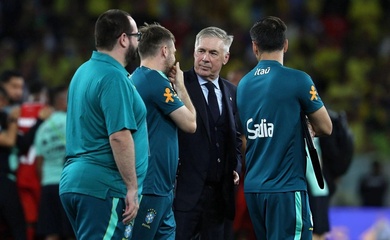 HLV Ancelotti: “Brazil không thể vô địch World Cup chỉ sau trận đấu đầu tiên”