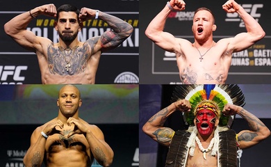 Cân ký UFC Nhà Trắng: Topuria đại chiến Gaethje, Alex Pereira khoe "body" hạng nặng