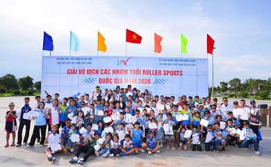 Giải vô địch các nhóm tuổi Roller Sports quốc gia 2026 hạ màn sau hai ngày tranh tài hấp dẫn