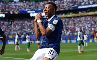 Bàn thắng lịch sử và màn ăn mừng mới của Mbappe tại World Cup 2026
