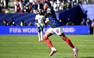 2 kỷ lục tuyệt vời mà Mbappe đã phá vỡ ở trận Pháp thắng Senegal