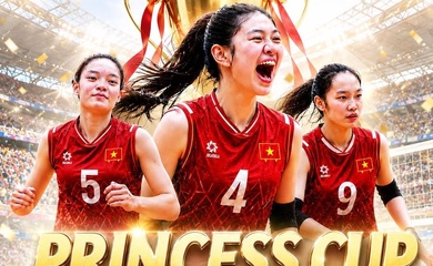 Đội tuyển bóng chuyền U18 Việt Nam tham dự Princess Cup 2026 tại Thái Lan