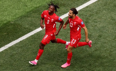 Cặp đôi "siêu dự bị" rực sáng, Thụy Sĩ nhấn chìm đối thủ 4-1 tại World Cup 2026