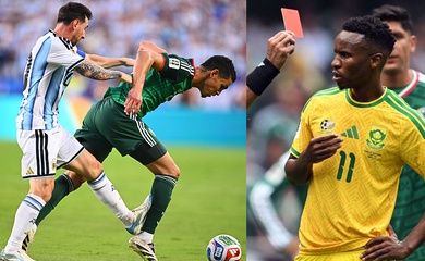 Học trò bị treo giò 3 trận, HLV Nam Phi bức xúc chỉ trích FIFA không phạt... Messi