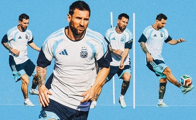 Sự vĩ đại của Messi ở tuổi 38 tại World Cup nhìn từ giọt nước mắt chực trào rơi của HLV Scaloni