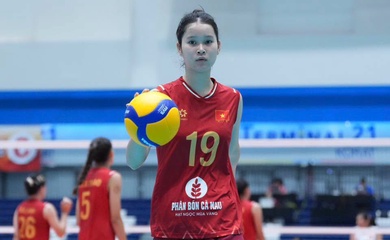 Chuyền hai Huyền Trang gây ấn tượng mạnh ngày U18 Việt Nam ra quân tại Princess Cup