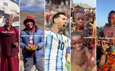 Hành trình đến 120 nước của nhiếp ảnh gia trở thành sự tri ân toàn cầu dành cho Messi