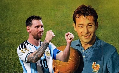 Lời dự đoán của huyền thoại Fontaine sẽ bị Messi phá bỏ bằng số bàn thắng điên rồ?