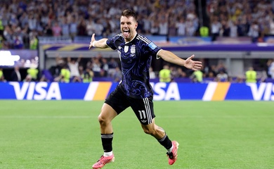 Lo Celso ghi bàn bằng đá phạt “nhờ” Messi và xóa đi nỗi thất vọng World Cup