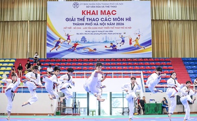Giải thể thao các môn hè Hà Nội 2026 quy tụ lượng VĐV tham dự đông kỷ lục, pickleball lần đầu xuất hiện