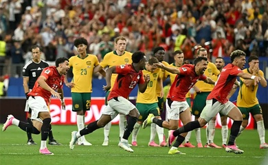 Ai Cập lần đầu thắng trận knock-out World Cup sau loạt luân lưu trước Australia